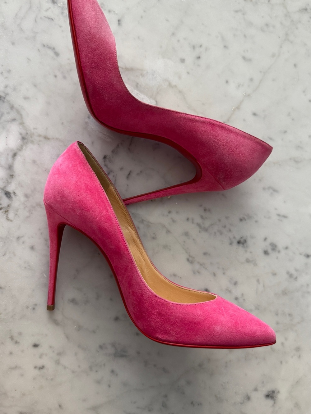 Christian Louboutin pink heels - Picture 2 of 7